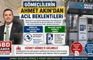 Gömeçlilerin Ahmet Akın’dan acil beklentileri