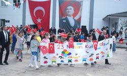 Gömeç’te 23 Nisan Coşkusu: Çocuklar Bayramı Doyasıya Kutladı