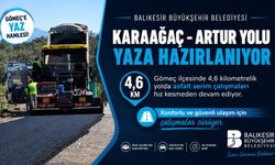 Büyükşehir, Karaağaç-Artur yolunu yaza hazırlıyor