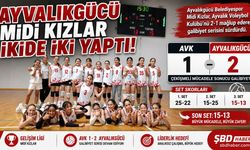 Ayvalıkgücü Midi Kızlar ikide iki yaptı