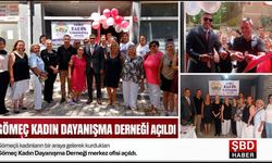 Gömeç Kadın Dayanışma Derneği açıldı