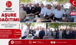 MHP Gömeç teşkilatından aşure dağıtımı
