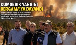 Kumgedik yangını Bergama’ya dayandı