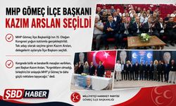MHP Gömeç İlçe Başkanı Kazım Arslan seçildi