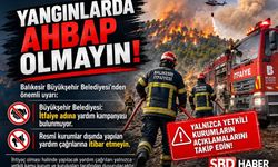 Yangınlarda AHBAP olmayın !