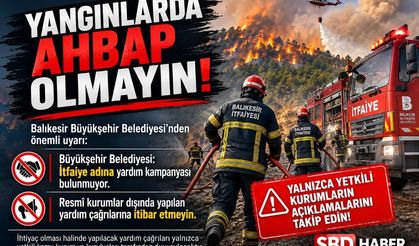 Yangınlarda AHBAP olmayın !