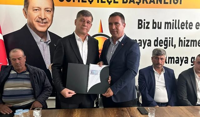 Gömeç’te Kazım Arslan’da aday adayı