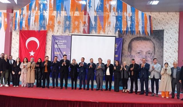 Gömeç AK Parti İlçe Kongresi yapıldı