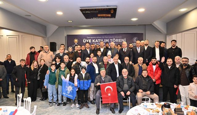 GOP’da Güçlü Katılım: AK Parti’ye 400 Yeni Üye