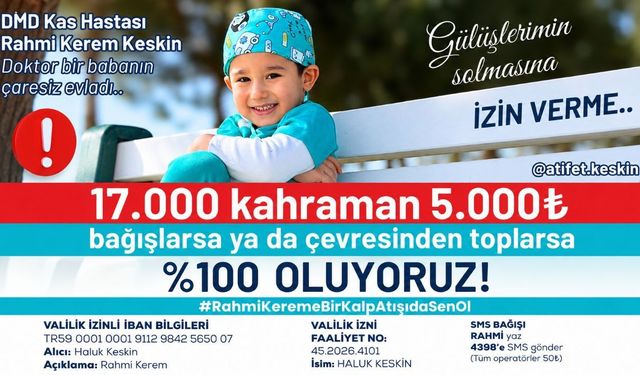 Rahmi Kerem’in Gülüşleri Solmasın