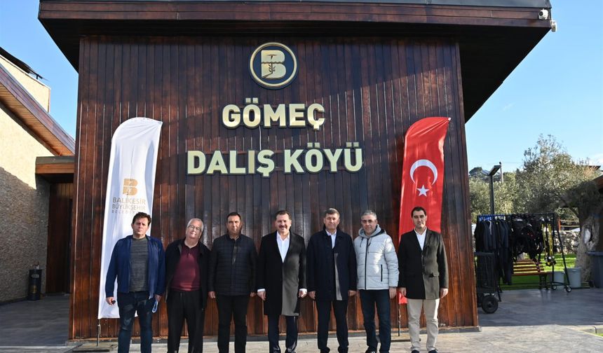 Türkiye’nin ilk Dalış Köyü Balıkesir Gömeç'te