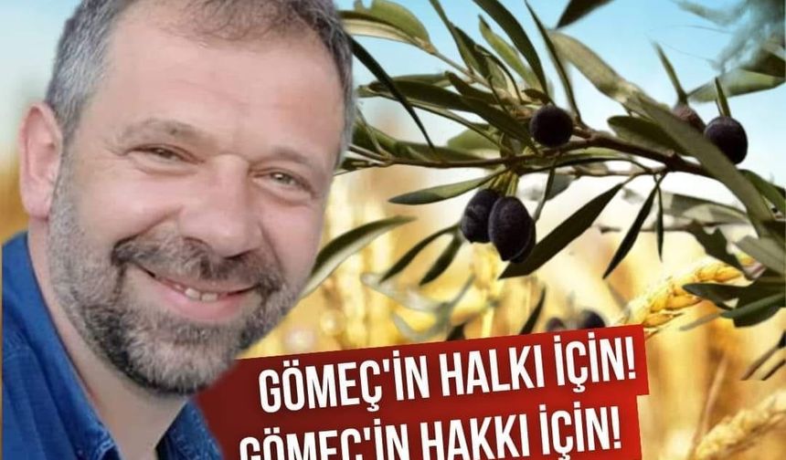 CHP Gömeç’te Melih Bağcı aday