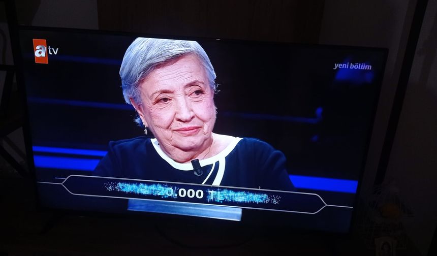 Gömeç’de yaşayan yazar Yılmaz Kim Milyoner Olmak İster’de yarıştı
