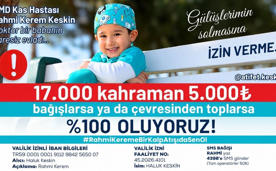 Rahmi Kerem’in Gülüşleri Solmasın