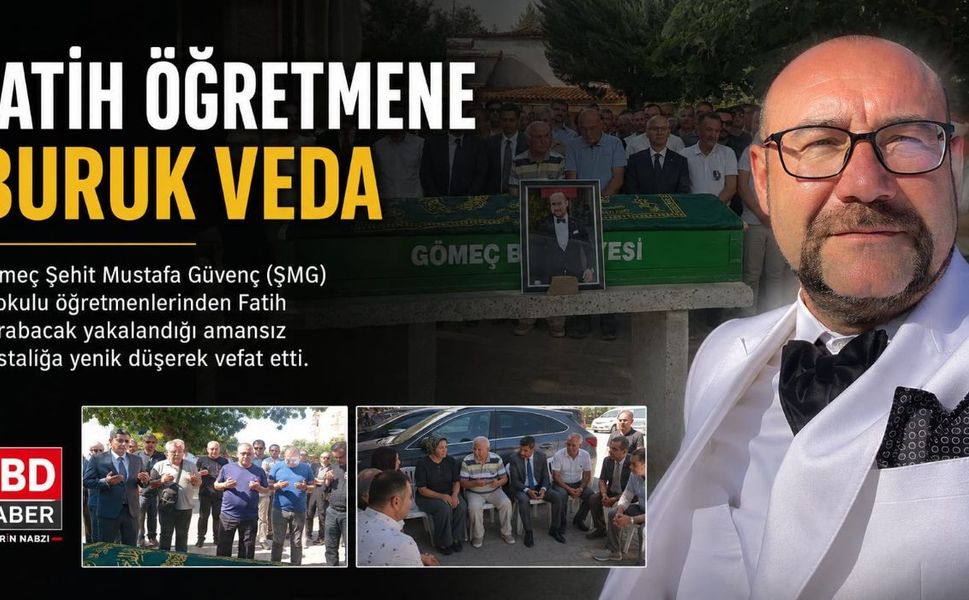 Fatih öğretmene buruk veda