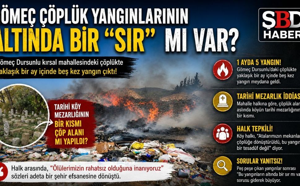 Gömeç çöplük yangınlarının altında bir “Sır” mı var?